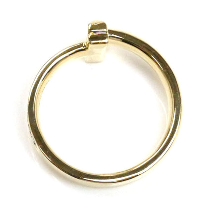 TIFFANY&Co. ティファニー K18YG イエローゴールド Tワン ナロー ダイヤ リング・指輪 67795148 ダイヤモンド0.08ct 13号 4.5g レディース【中古】【美品】