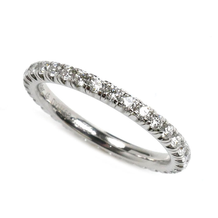 CARTIER カルティエ K18WG ホワイトゴールド エタンセル ドゥ カルティエ フルエタニティ ダイヤ リング・指輪 B4077946 ダイヤモンド 6号 46 1.6g レディース【中古】【美品】