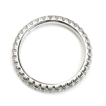 CARTIER カルティエ K18WG ホワイトゴールド エタンセル ドゥ カルティエ フルエタニティ ダイヤ リング・指輪 B4077946 ダイヤモンド 6号 46 1.6g レディース【中古】【美品】