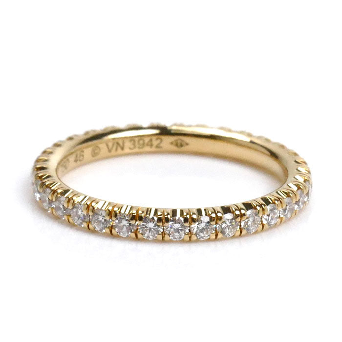 CARTIER カルティエ K18YG イエローゴールド エタンセル ドゥ カルティエ フルエタニティ ダイヤ リング・指輪 B4086346 ダイヤモンド 6号 46 1.6g レディース【中古】【美品】