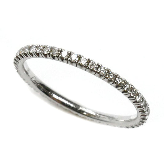 CARTIER カルティエ K18WG ホワイトゴールド エタンセル ドゥ カルティエ フルエタニティ ダイヤ リング・指輪 B4210448 ダイヤモンド 8号 48 1.2g レディース【中古】