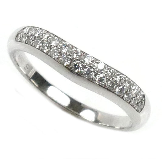 BVLGARI ブルガリ Pt950プラチナ フェディ ダイヤ リング・指輪 347296 ダイヤモンド 11号 4.1g レディース【中古】【美品】