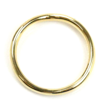 TIFFANY&Co. ティファニー K18YG イエローゴールド カーブドバンド 9P ダイヤ リング・指輪 60016301 ダイヤモンド 9号 2.2g レディース【中古】【美品】