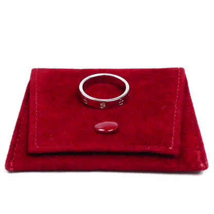 CARTIER カルティエ K18WG ホワイトゴールド ミニラブ 1P ダイヤ リング・指輪 B4050554 ダイヤモンド 14号 54 4.8g レディース【中古】【美品】