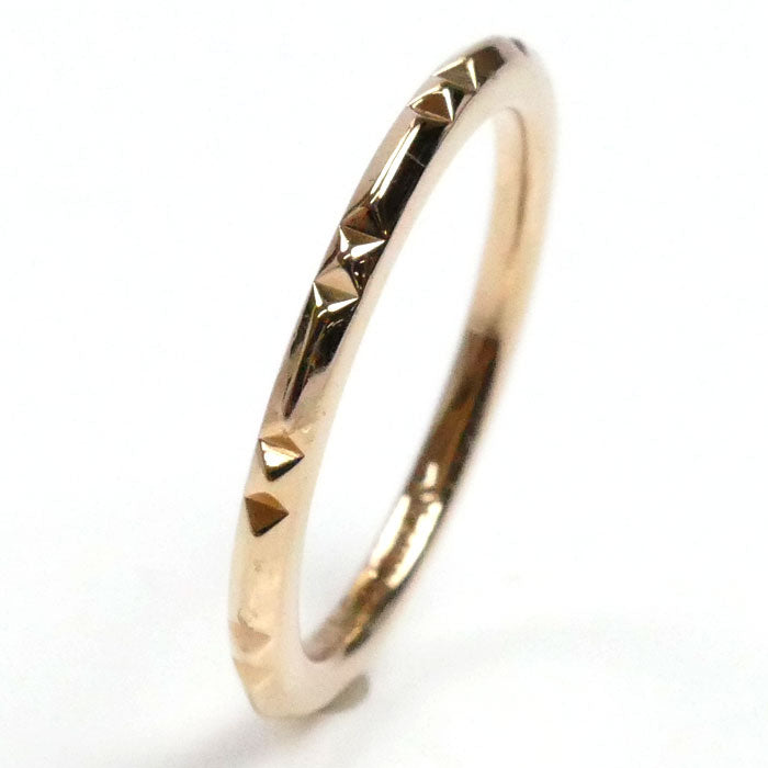 TIFFANY&Co. ティファニー K18PG ピンクゴールド トゥルーバンド リング・指輪 5.5号 1.8g レディース【中古】【美品】