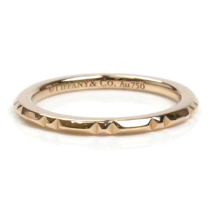 TIFFANY&Co. ティファニー K18PG ピンクゴールド トゥルーバンド リング・指輪 5.5号 1.8g レディース【中古】【美品】