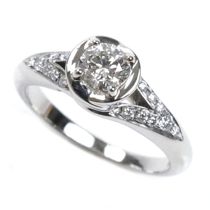 BVLGARI ブルガリ Pt950プラチナ インコントロダモーレ ダイヤ リング・指輪 ダイヤモンド0.32ct 8号 5.2g レディース【中古】【美品】