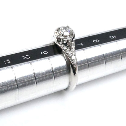 BVLGARI ブルガリ Pt950プラチナ インコントロダモーレ ダイヤ リング・指輪 ダイヤモンド0.32ct 8号 5.2g レディース【中古】【美品】