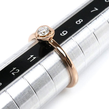 CARTIER カルティエ K18PG ピンクゴールド ディアマン レジェ ドゥ カルティエ ハート 1P ダイヤ リング・指輪 B4088050 10号 50 2.4g レディース【中古】【美品】