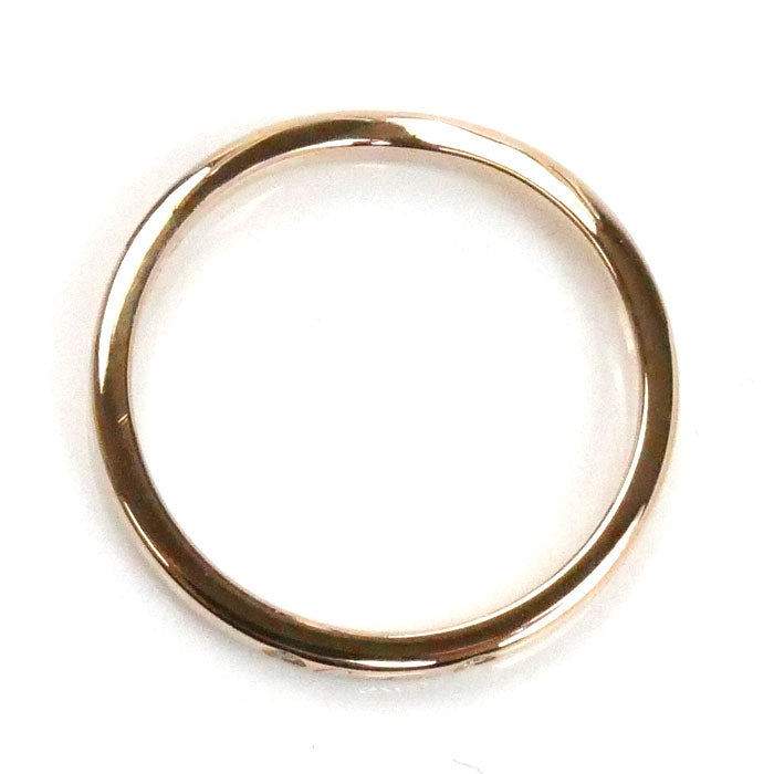 CARTIER カルティエ K18PG ピンクゴールド バレリーナ カーブ ウェディング 3P ダイヤ リング・指輪 B4098656 ダイヤモンド 15.5号 56 2.6g レディース【中古】【美品】