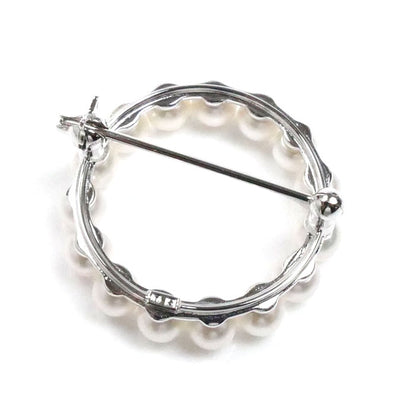 MIKIMOTO ミキモト シルバー パール ブローチ パール約4.5mm 4.3g レディース【中古】【美品】