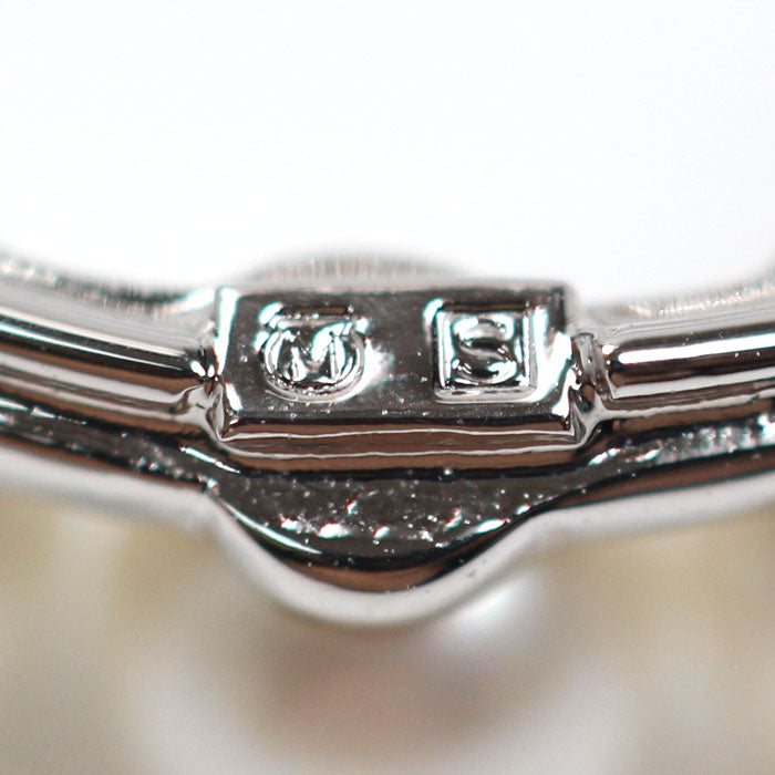 MIKIMOTO ミキモト シルバー パール ブローチ パール約4.5mm 4.3g レディース【中古】【美品】