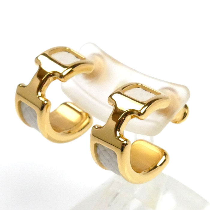 HERMES エルメス GP ヴォー・エプソン オランプ PM ピアス H500342FC10 レディース【中古】【美品】