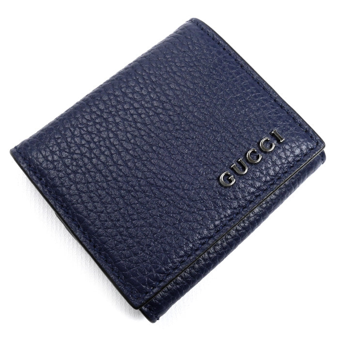 GUCCI グッチ コインケース ネイビー 771160 メンズ【中古】【美品】