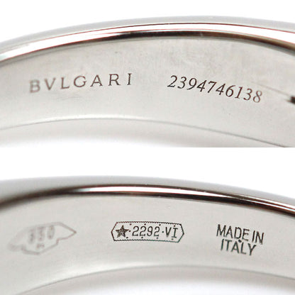 BVLGARI ブルガリ Pt950プラチナ インコントロダモーレ ダイヤ リング・指輪 352058 ダイヤモンド0.18ct 8号 5.0g レディース【中古】【美品】