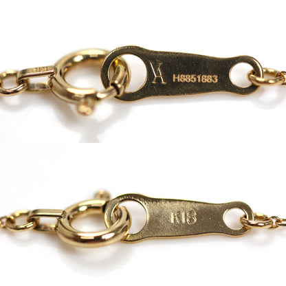 Vendome Aoyama ヴァンドーム青山 K18YG イエローゴールド キャトル ネックレス AGVN642440DI ダイヤモンド0.264ct 1.4g 40cm レディース【中古】
