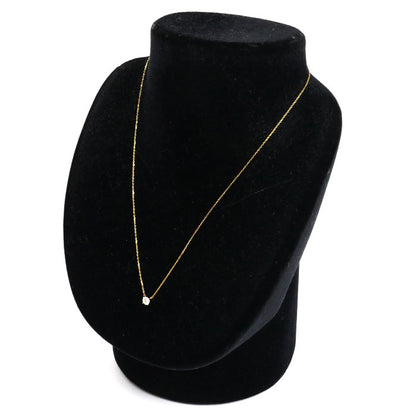 Vendome Aoyama ヴァンドーム青山 K18YG イエローゴールド キャトル ネックレス AGVN642440DI ダイヤモンド0.264ct 1.4g 40cm レディース【中古】