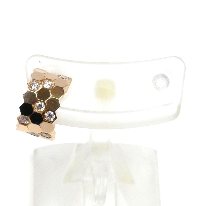 Chaumet ショーメ K18PG ピンクゴールド ビー ドゥ ショーメ イヤーカフ 085609 ダイヤモンド 2.9g ビーマイラブ　単品 レディース【中古】【美品】