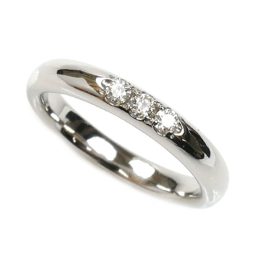 MIKIMOTO ミキモト Pt950プラチナ ダイヤ リング・指輪 DGR-528R ダイヤモンド0.10ct 10号 5.9g レディース【中古】【美品】