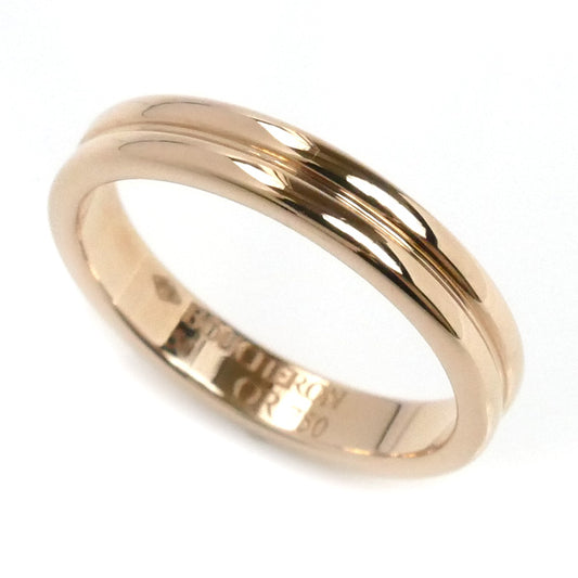 Boucheron ブシュロン K18PG ピンクゴールド ゴドロン リング・指輪 JAL00009 10号 50 3.6g レディース【中古】【美品】