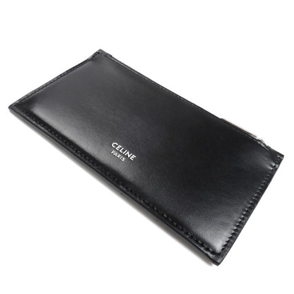 CELINE セリーヌ トリオンフ コインケース ブラック×ベージュ 10B682GC3.02SI カードケース レディース【中古】【美品】