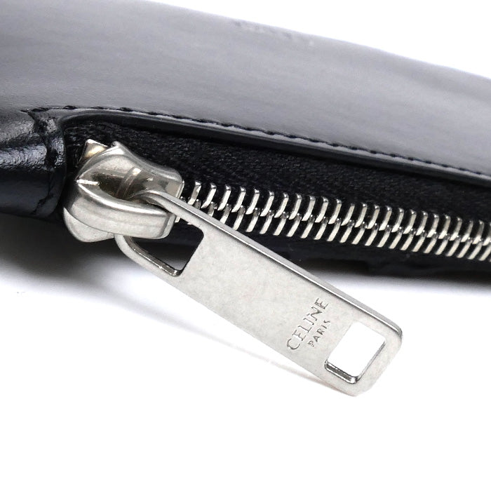 CELINE セリーヌ トリオンフ コインケース ブラック×ベージュ 10B682GC3.02SI カードケース レディース【中古】【美品】