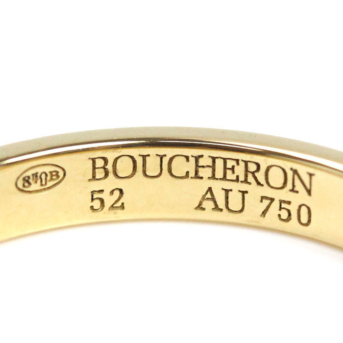 Boucheron ブシュロン K18YG イエローゴールド クルドパリ ミディアム リング・指輪 JAL00008 11.5号 52 3.7g レディース【中古】
