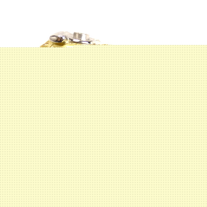 梶光夫 K18YG イエローゴールド Pt900プラチナ ダイヤ エメラルド リング・指輪 ダイヤモンド0.19ct エメラルド0.07ct 14号 14.3g レディース【中古】【美品】