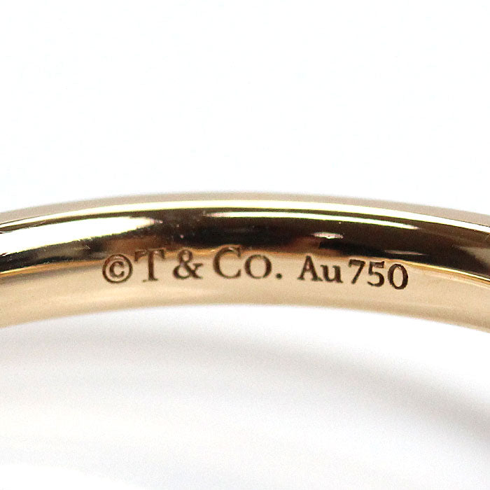 TIFFANY&Co. ティファニー K18PG ピンクゴールド Tワン ナロー リング・指輪 67797124 23号 4.8g メンズ【中古】【美品】