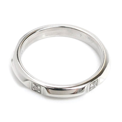 TIFFANY&Co. ティファニー Pt950プラチナ トゥルーバンド ダイヤ リング・指輪 67133684 ダイヤモンド 8号 4.1g レディース【中古】【美品】