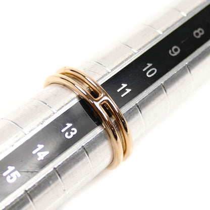 HERMES エルメス K18PG ピンクゴールド アリアンヌ リング・指輪 H119836B  12号 52 2.8g レディース【中古】【美品】
