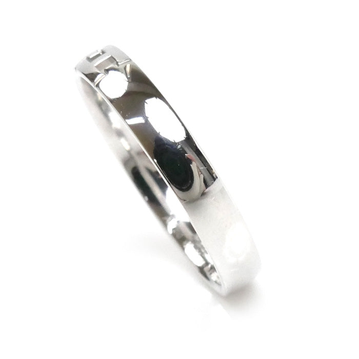 HERMES エルメス K18WG ホワイトゴールド ヘラクレス リング・指輪 H119854B 00060 19.5号 60 4.0g メンズ【中古】【美品】