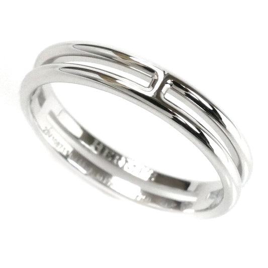 HERMES エルメス K18WG ホワイトゴールド アリアンヌ リング・指輪 H119834B 00054 14号 54 3.2g レディース【中古】【美品】