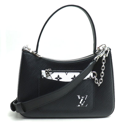 LOUIS VUITTON ルイ・ヴィトン マレル 2Wayショルダーバッグ エピ ノワール M80689 ICチップ レディース【中古】【美品】