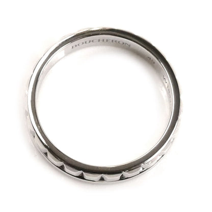 Boucheron ブシュロン K18WG ホワイトゴールド キャトル ラディアント ハーフ リング・指輪 JAL00250 9号 49 4.2g レディース【中古】【美品】
