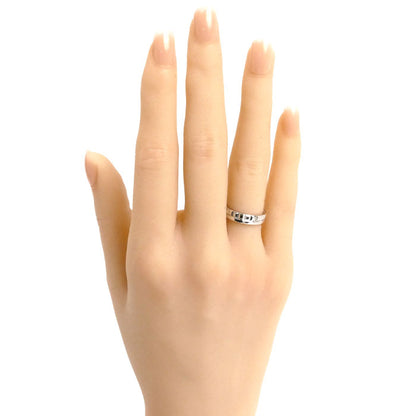 Boucheron ブシュロン K18WG ホワイトゴールド キャトル ラディアント ハーフ リング・指輪 JAL00250 9号 49 4.2g レディース【中古】【美品】