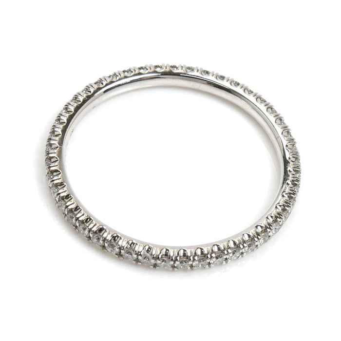 CARTIER カルティエ K18WG ホワイトゴールド エタンセル ドゥ カルティエ フルエタニティ リング・指輪 B4210447 ダイヤモンド 7号 47 1.1g レディース【中古】【美品】