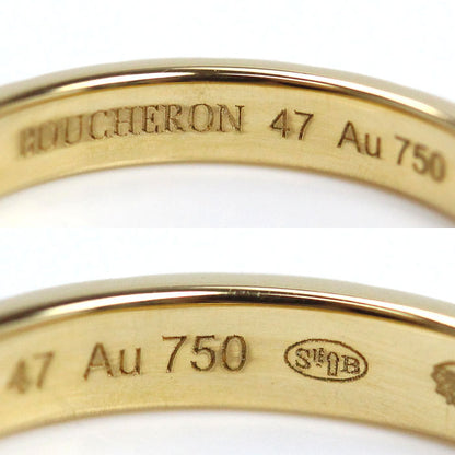 Boucheron ブシュロン K18YG イエローゴールド クルドパリ ミディアム リング・指輪 JAL00008 7号 47 3.2g レディース【中古】【美品】