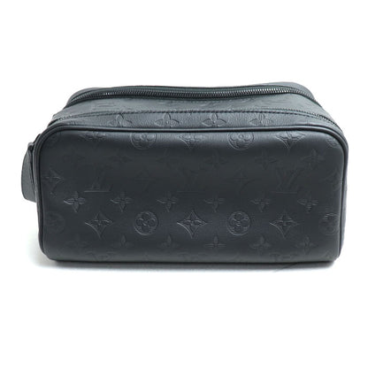 LOUIS VUITTON ルイ・ヴィトン ドップキット セカンドバッグ モノグラムシャドウ ブラック M12645 ICチップ メンズ【中古】【美品】