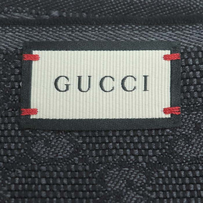 GUCCI グッチ シェリーライン マフラー ブラック 147351 4G704 1166 ユニセックス【中古】【美品】