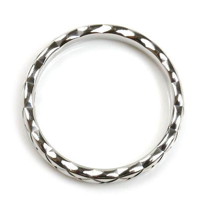 CHANEL シャネル Pt950プラチナ ココクラッシュ 5P ダイヤ リング・指輪 J11355 11.5号 52 3.9g レディース【中古】【美品】