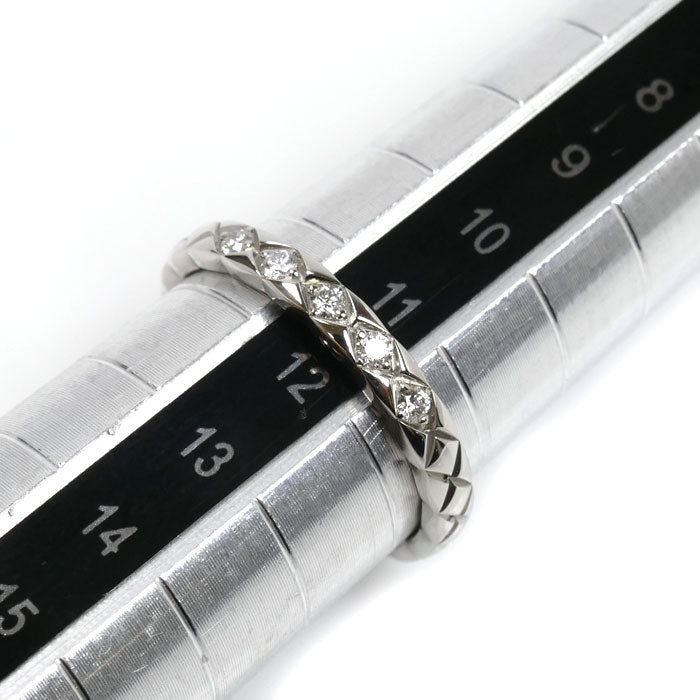 CHANEL シャネル Pt950プラチナ ココクラッシュ 5P ダイヤ リング・指輪 J11355 11.5号 52 3.9g レディース【中古】【美品】