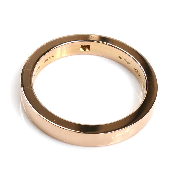 BVLGARI ブルガリ K18PG ピンクゴールド マリーミー 1P ダイヤ リング・指輪 12.5号 4.7g レディース【中古】