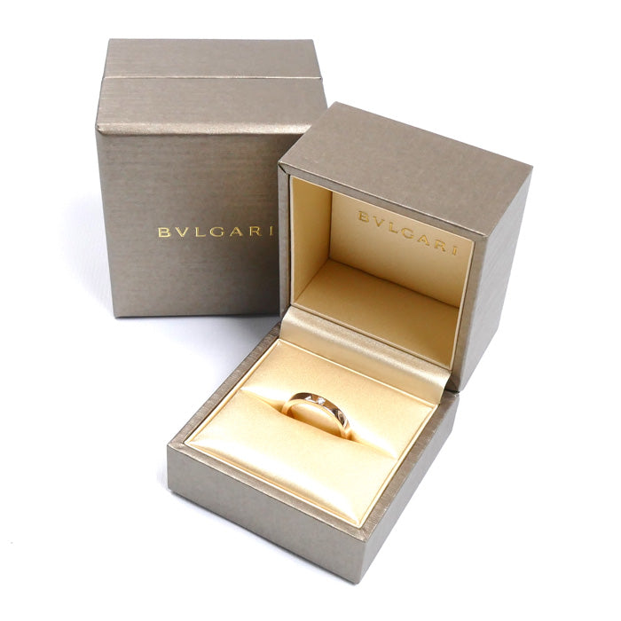 BVLGARI ブルガリ K18PG ピンクゴールド マリーミー 1P ダイヤ リング・指輪 12.5号 4.7g レディース【中古】