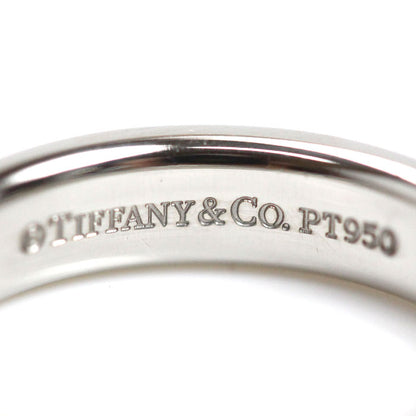 TIFFANY&Co. ティファニー Pt950プラチナ ダブルミルグレインバンド ダイヤ リング・指輪 10号 6.2g レディース【中古】【美品】