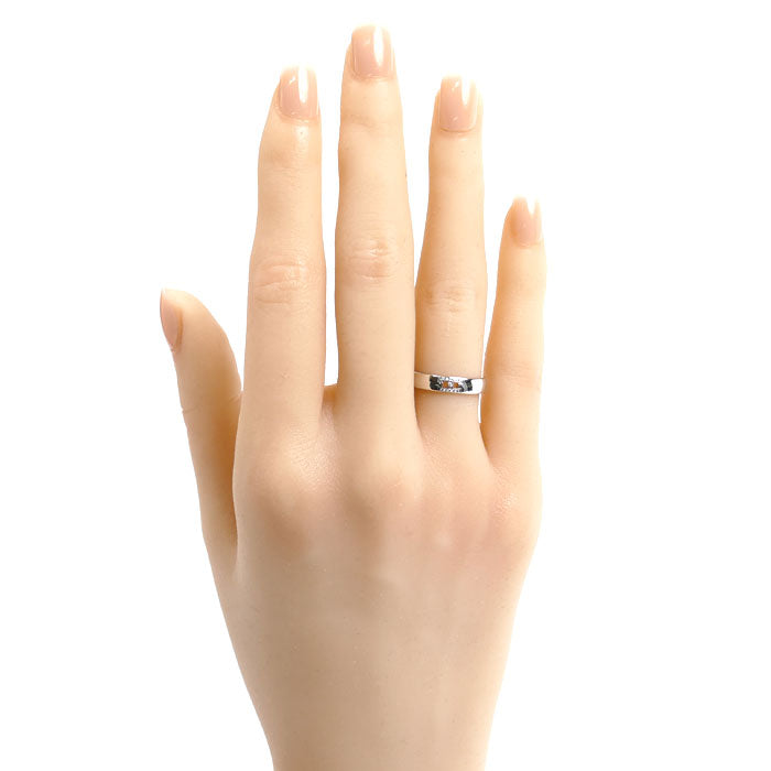 HERMES エルメス K18WG ホワイトゴールド エヴァー ヘラクレス リング