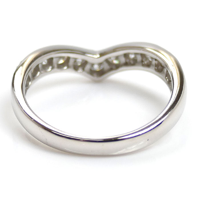 TASAKI タサキ Pt900プラチナ ダイヤ リング・指輪 ダイヤモンド0.39ct 9.5号 3.4g レディース【中古】【美品】