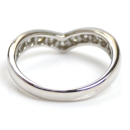 TASAKI タサキ Pt900プラチナ ダイヤ リング・指輪 ダイヤモンド0.39ct 9.5号 3.4g レディース【中古】【美品】