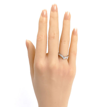 TASAKI タサキ Pt900プラチナ ダイヤ リング・指輪 ダイヤモンド0.39ct 9.5号 3.4g レディース【中古】【美品】