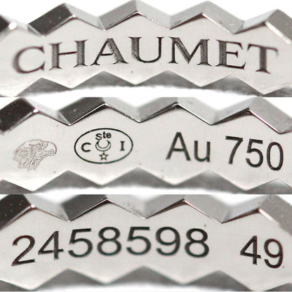 Chaumet ショーメ K18WG ホワイトゴールド ビーマイラブ ハニカム リング・指輪 081930 9号 49 1.8g レディース【中古】【美品】